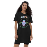 Aries Organic Cotton T-Shirt Dress | Zodiac Series 1 - Beyond T-shirts