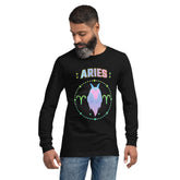 Aries Unisex Long Sleeve Tee | Zodiac Series 1 - Beyond T-shirts