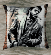 Blow Your Heart Out Outdoor Pillow - Beyond T-shirts