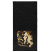 Blowin' On The Horn Bath Towel - Beyond T-shirts