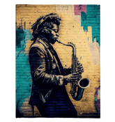 Blowin' Up A Storm Sherpa Blanket - Beyond T-shirts