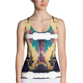 Blowin' Up A Storm Sublimation Cut & Sew Tank Top - Beyond T-shirts