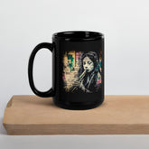 Breathing Life Into Music Black Glossy Mug - Beyond T-shirts
