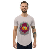 Cancer Men's Curved Hem T-Shirt | Zodiac Series 11 - Beyond T-shirts