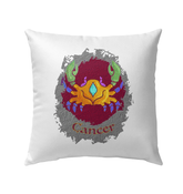 Cancer Outdoor Pillow | Zodiac Series 11 - Beyond T-shirts