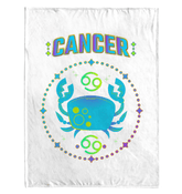 Cancer Sherpa Blanket | Zodiac Series 1 - Beyond T-shirts