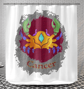 Cancer Shower Curtain | Zodiac Series 11 - Beyond T-shirts