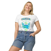 Cancer Women’s basic Organic T-Shirt | Zodiac Series 1 - Beyond T-shirts