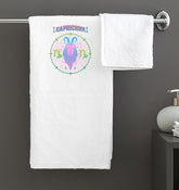 Capricorn Bath Towel | Zodiac Series 1 - Beyond T-shirts