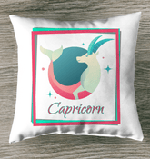 Capricorn Indoor Pillow | Zodiac Series 3 - Beyond T-shirts