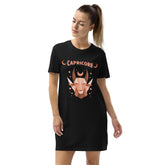 Capricorn Organic Cotton T-shirt Dress | Zodiac Series 2 - Beyond T-shirts