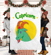 Capricorn Sherpa Blanket | Zodiac Series 5 - Beyond T-shirts