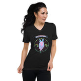 Capricorn Unisex Short Sleeve V-Neck T-Shirt | Zodiac Series 1 - Beyond T-shirts