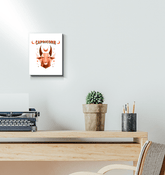 Capricorn Wrapped Canvas 8x10 | Zodiac Series 2 - Beyond T-shirts