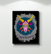 Capricorn Wrapped Canvas | Zodiac series 11 - Beyond T-shirts
