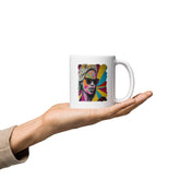 Connecting Through Music Magic White Glossy Mug - Beyond T-shirts