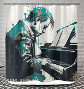 Droppin' Some Keys Shower Curtain - Beyond T-shirts