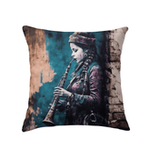 Emotion Through The Reeds Indoor Pillow - Beyond T-shirts