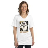 Every Kick Counts Unisex Short Sleeve V-Neck T-Shirt - Beyond T-shirts