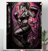 Fight for Your Dreams Sherpa Blanket - Beyond T-shirts