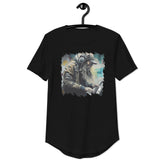 Finger Wizardry In Action Men's Curved Hem T-Shirt - Beyond T-shirts