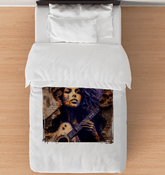 Fingers Dance Guitar Sings Comforter - Twin - Beyond T-shirts