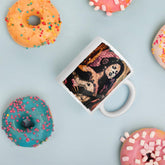 Fingers Dance Guitar Sings White glossy mug - Beyond T-shirts