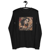 Flowing Passion Roaring Guitar Unisex Long Sleeve Tee - Beyond T-shirts