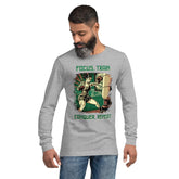 Focus Train Conquer Repeat Unisex Long Sleeve Tee - Beyond T-shirts