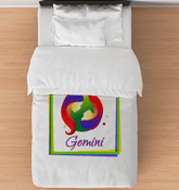 Gemini Comforter Twin | Zodiac Series 3 - Beyond T-shirts