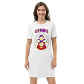 Gemini Organic Cotton T-Shirt Dress | Zodiac Series 1 - Beyond T-shirts