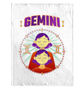 Gemini Sherpa Blanket | Zodiac Series 1 - Beyond T-shirts
