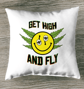 Get High Indoor Pillow - Beyond T-shirts