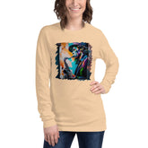 Gettin' Funky On Sax Unisex Long Sleeve Tee - Beyond T-shirts
