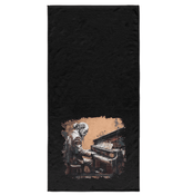 Gettin' Jazzy On Piano Bath Towel - Beyond T-shirts