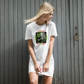 Go Hard Or Go Home Organic Cotton T-Shirt Dress - Beyond T-shirts