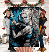 Go hard or go home Sherpa Blanket - Beyond T-shirts