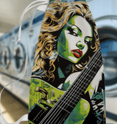 Guitar Has Grit & Excitement Laundry Bag