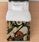 Personal Extension Guitar Duvet Cover