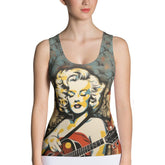 Guitar Is a Personal Extension Sublimation Cut & Sew Tank Top | Music Apparel