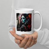 Guitar Is My Language White Glossy Mug - Beyond T-shirts