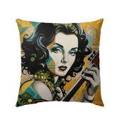 Guitar GGuitar Is Self-Expression Outdoor Pillowuitar Is Self-Expression Outdoor PillowIs Self Expression Outdoor Pillow - Beyond T-shirts