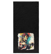 Guitar Speaks, I Listen Bath Towel - Beyond T-shirts