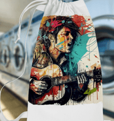Guitar Speaks, I Listen Laundry Bag - Beyond T-shirts