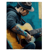 Guitarists Have The Best Fingers Sherpa Blanket - Beyond T-shirts