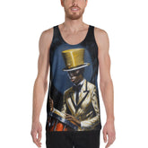 Harmonies Evoke Nostalgia Tank Top Front View