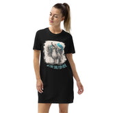 He can sing organic cotton t-shirt dress - Beyond T-shirts
