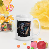 He's A Harp Wizard White glossy mug - Beyond T-shirts