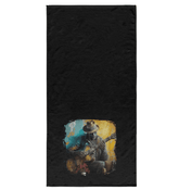 He's A Six String Wizard Bath Towel - Beyond T-shirts