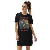 Heavy Metal Organic Cotton T-shirt Dress - Beyond T-shirts